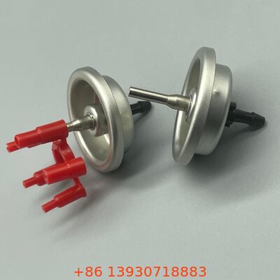 Valve de recharge de gaz pour briquet aérosol, structure d'étanchéité anti-fuite pour un transfert de gaz sûr