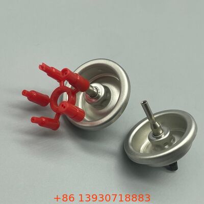 Valve de recharge de gaz pour briquet aérosol pour applications professionnelles de recharge de briquet