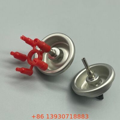 Valve de recharge de gaz pour briquet aérosol pour applications professionnelles de recharge de briquet