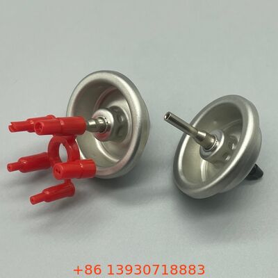 Valve de recharge de gaz pour briquet aérosol pour applications professionnelles de recharge de briquet