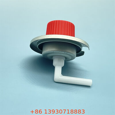 Valve de réchaud à gaz portable rouge haute visibilité pour les amateurs de plein air