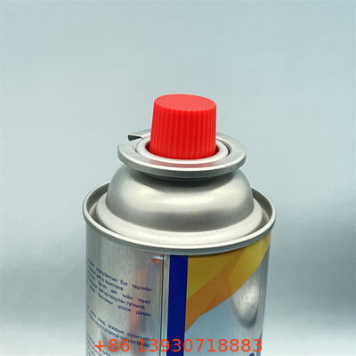 Valve de réchaud à gaz portable rouge haute visibilité pour les amateurs de plein air