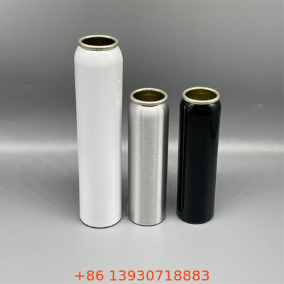Boîte en aluminium pour aérosol avec impression CMJN personnalisée, construction sans soudure étanche et matériau recyclable à l'infini