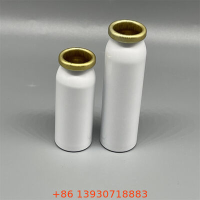 Aérosol en aluminium durable de 20 mm de diamètre de col, avec une conception étanche et légère pour les utilisations cosmétiques et pharmaceutiques