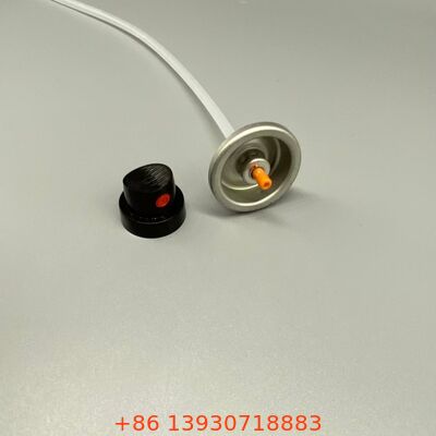 Valve de pulvérisation d'aérosol de shampooing sec conçue pour la distribution de particules fines