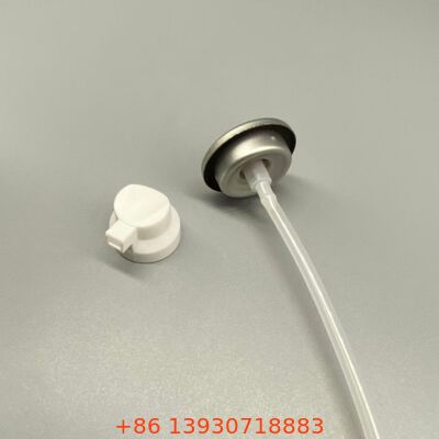 Valve aérosol à buse de brouillard ultrafin pour shampooing sec avec une performance sans résidus et un fonctionnement à 360°