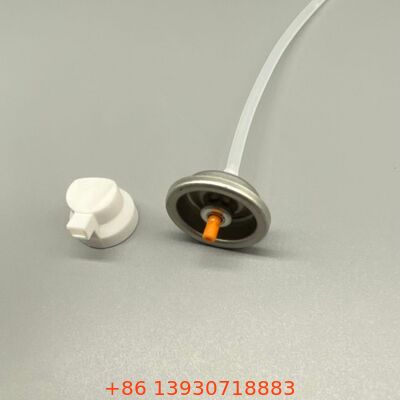 Valve aérosol à buse de brouillard ultrafin pour shampooing sec avec une performance sans résidus et un fonctionnement à 360°