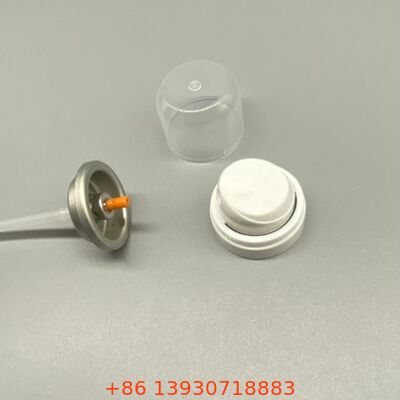 Valve de pulvérisation de shampooing sec en aérosol de qualité supérieure avec dispersion de poudre fine et fonctionnement à 360 degrés sans résidus