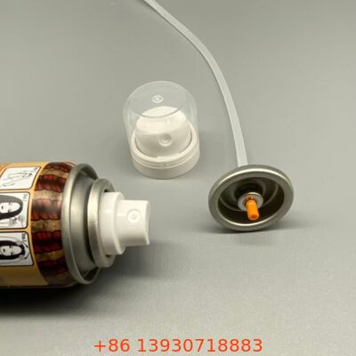 Valve à pulvérisation d'aérosol à buse de brouillard ultrafin pour une performance sans résidus et un fonctionnement à 360 degrés