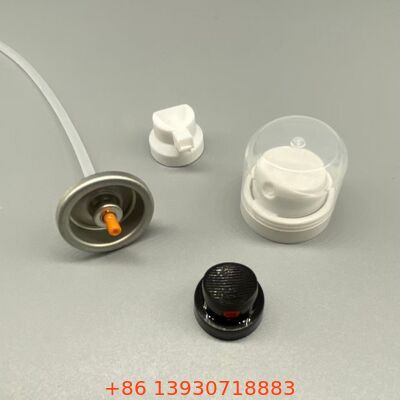 Valve de pulvérisation d'aérosol de shampooing sec pour systèmes d'emballage de soins personnels