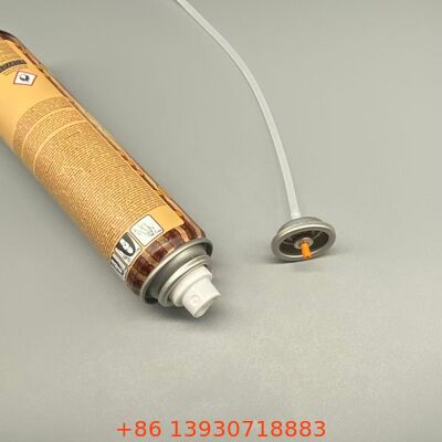 Valve de pulvérisation d'aérosol de shampooing sec avec buse de brouillard ultra-fin pour des performances sans résidus et un fonctionnement à 360 degrés