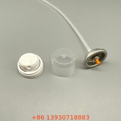 Valve de pulvérisation d'aérosol de shampooing sec avec buse de brouillard ultra-fin pour des performances sans résidus et un fonctionnement à 360 degrés