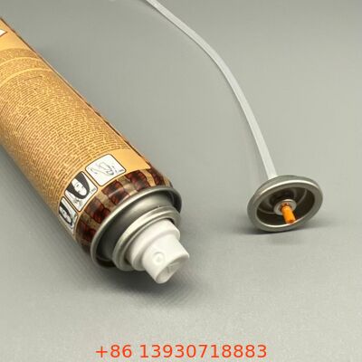 Valve de pulvérisation d'aérosol de shampooing sec avec buse de brouillard ultra-fin pour des performances sans résidus et un fonctionnement à 360 degrés