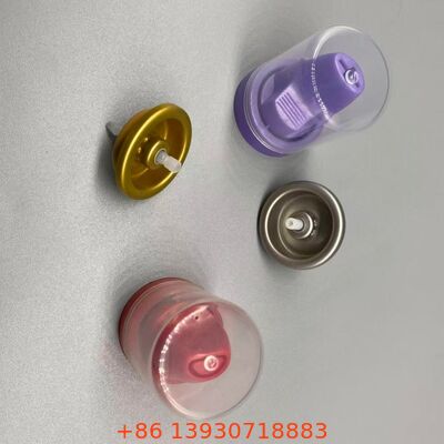 Système de distribution inversé Aérosol Vente de mousse pour cheveux en aluminium résistant à la corrosion et fonctionnalité à 360 degrés