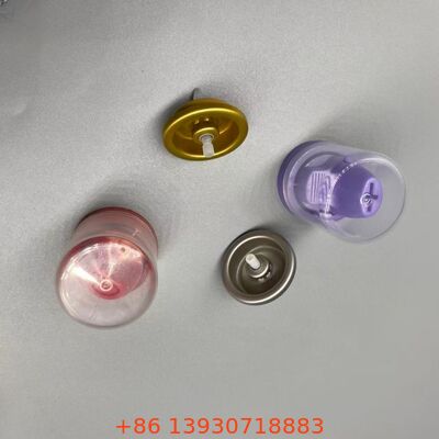 Valve de pulvérisation d'aérosol résistant à la corrosion à ventilation inversée avec fonctionnalité à 360 degrés pour mousse capillaire