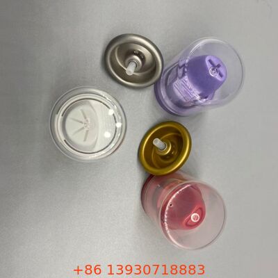 Valve de pulvérisation en aérosol résistant à la corrosion en aluminium avec fonctionnalité à 360 degrés pour mousse capillaire