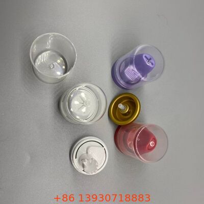 Valve de pulvérisation en aérosol résistant à la corrosion en aluminium avec fonctionnalité à 360 degrés pour mousse capillaire