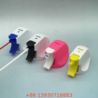 Couvercle de déclenchement de pulvérisation d'aérosol résistant aux déversements chimiques pour le nettoyage industriel