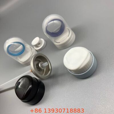 Valve de protection solaire à aérosol avec buse résistante aux obstructions, joint étanche et fonctionnement à 360 degrés pour les produits de pulvérisation solaire