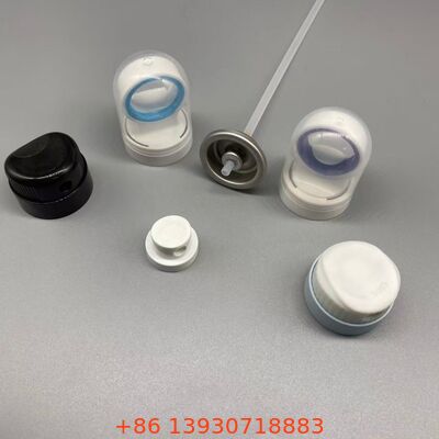 Valve de pulvérisation de protection solaire en aérosol avec technologie de sortie contrôlée, buse résistante aux obstructions et fonctionnement à 360 degrés