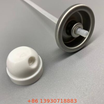 Valve de pulvérisation de corps aérosol résistante aux fuites et aux obstructions avec technologie de distribution à 360° et adaptée universellement aux canettes d'aluminium standard