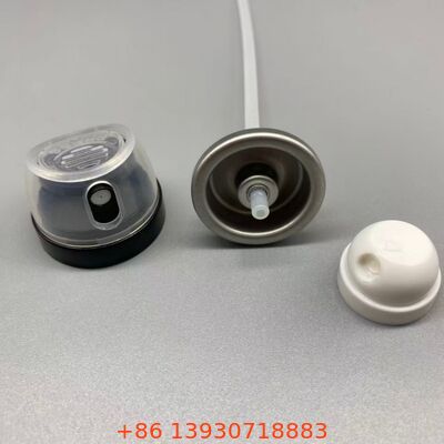 Valve de pulvérisation de déodorant à l'épreuve des fuites et résistante aux obstructions avec technologie de distribution à 360° et adaptée universellement aux canettes d'aluminium standard