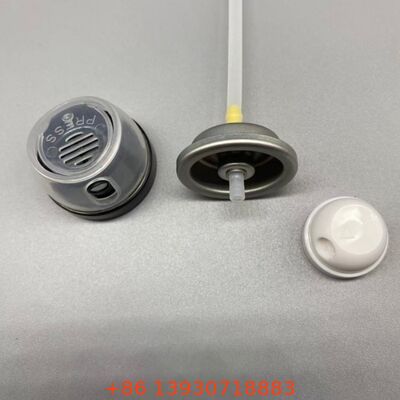 Leak-Proof & Clog-Resistant Deodorant Body Spray Valve with 360° Dispensing Technology and Universal Fit for Standard Aluminum Cans