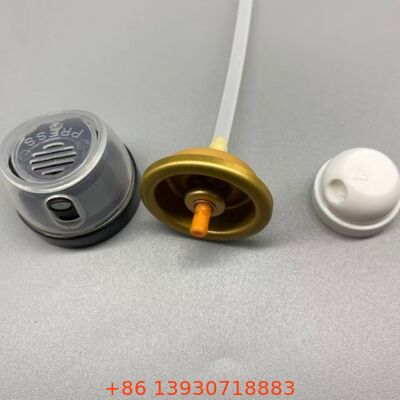 Valve de pulvérisation de déodorant aérosol pour le corps avec dispense continue de brouillard ultra-fin pour les lignes de remplissage à grande vitesse