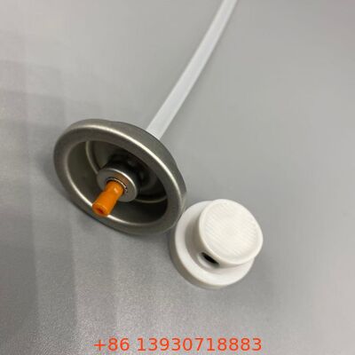 Valve de contrôle de pulvérisation de colle capillaire, vanne de pulvérisation d'aérosol et vanne de distribution adhésive pour les applications d'emballage de colle de coiffure