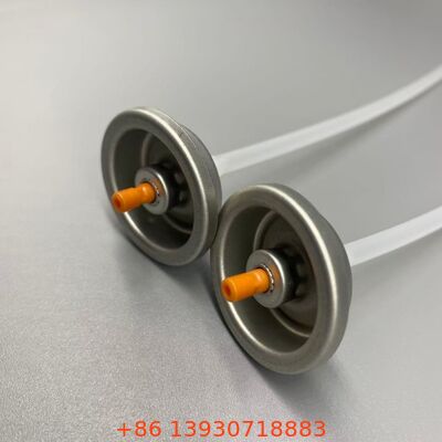 Valve à colle pour cheveux en aérosol avec buse anti-embouteillage à brouillard de précision et construction résistante aux produits chimiques pour une utilisation en salon