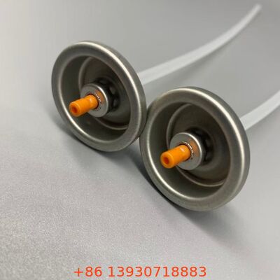 Valve à colle pour cheveux en aérosol avec buse anti-embouteillage de brouillard de précision et construction résistante aux produits chimiques pour les soins capillaires professionnels