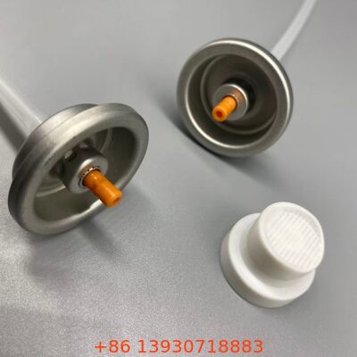Valve de contrôle de pulvérisation de colle capillaire, vanne de pulvérisation d'aérosol et vanne de distribution adhésive pour les applications d'emballage de colle de coiffure