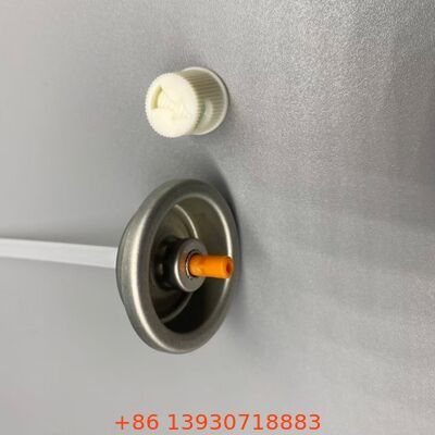 Valve à colle pour cheveux en aérosol avec buse anti-embouteillage à brouillard de précision et construction résistante aux produits chimiques pour une utilisation en salon