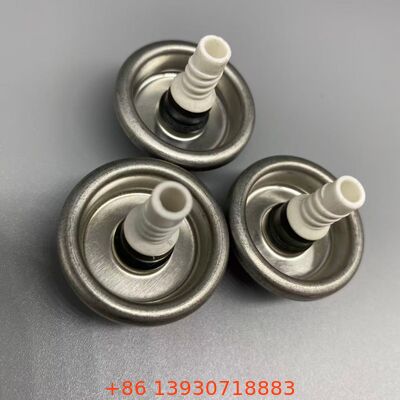 Valve aérosol en mousse PU résistante aux produits chimiques à tige longue avec taille d'un pouce pour le dosage de mousse haute pression