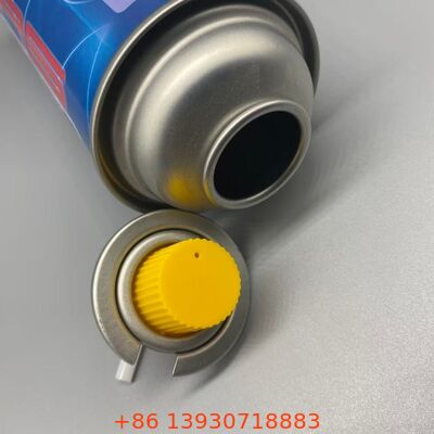 One Inch Leak-Proof Aerosol Butane Valve with Consistent Flow Control for Portable Cooking Equipment