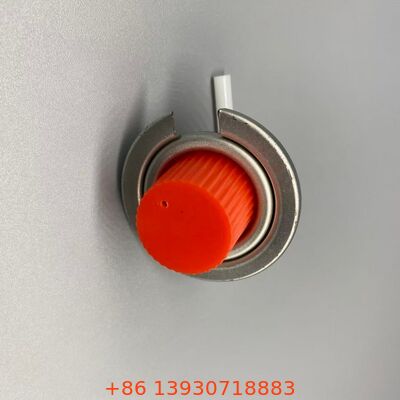 Robuste vanne de cuisinière d'extérieur de 1 pouce avec couvercle rouge