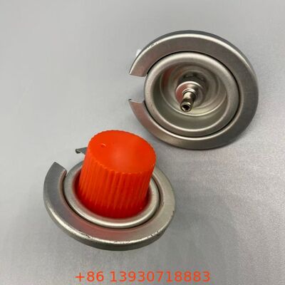 Robuste vanne de cuisinière d'extérieur de 1 pouce avec couvercle rouge