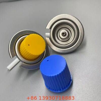 Vanne de gaz industrielle de 1 pouce pour cuisinière d'extérieur avec capuchon de sécurité rouge