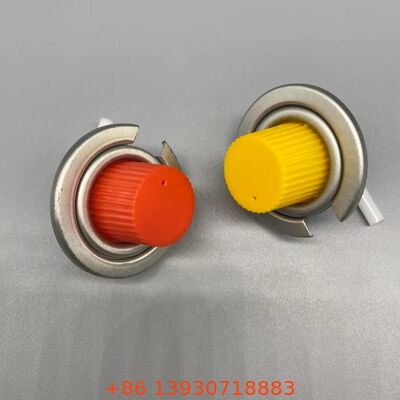 Robuste vanne de cuisinière d'extérieur de 1 pouce avec couvercle rouge