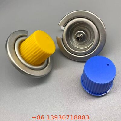 Vanne de gaz industrielle de 1 pouce pour cuisinière d'extérieur avec capuchon de sécurité rouge