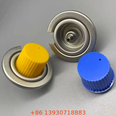 Valve à gaz butane en fer blanc de 1 pouce anti-fuite pour réchauds portables et chalumeaux