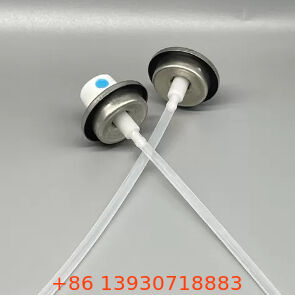 Color-Coordinated Pre-Coated Female Paint Spray Valve and Actuator Set Ready-to-Install for Aerosol Applications