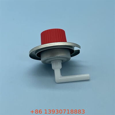 Valve d'aérosol de cuisinière au butane avec tolérance à haute pression, performances anti-fuite et contrôle de débit précis pour les canistres rechargeables