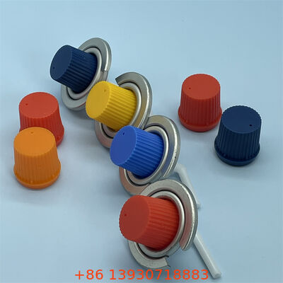 Vanne de poêle d'extérieur 1" haute durabilité avec capuchon de protection rouge