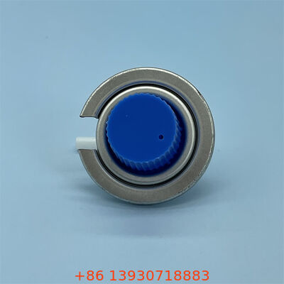 Vanne de poêle d'extérieur 1" haute durabilité avec capuchon de protection rouge