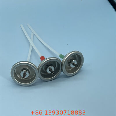 Valve d'aérosol à tige métallique de 1 pouce avec dose de précision chimiquement résistante pour les produits pharmaceutiques et cosmétiques