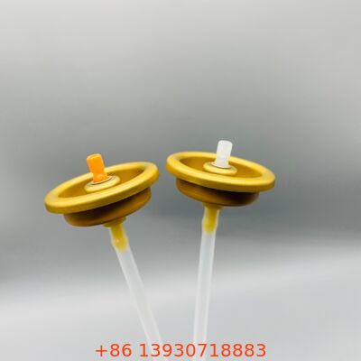 Valve d'aérosol de précision pour le déodorant à pulvérisation corporelle avec conception imperméable, ressort en acier inoxydable et longueur de tube de trempage personnalisable