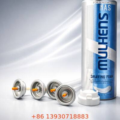 Valve de distribution de mousse fiable pour applications de crème à raser