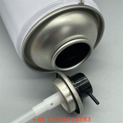 Valve de pulvérisation d'aérosol à 360 degrés pour distribution inversée et contrôle de débit à haute viscosité