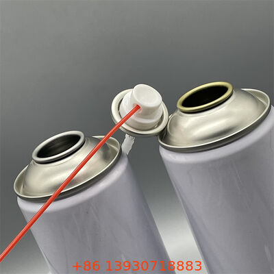 Valve de pulvérisation d'aérosol à 360 degrés pour distribution inversée et contrôle de débit à haute viscosité